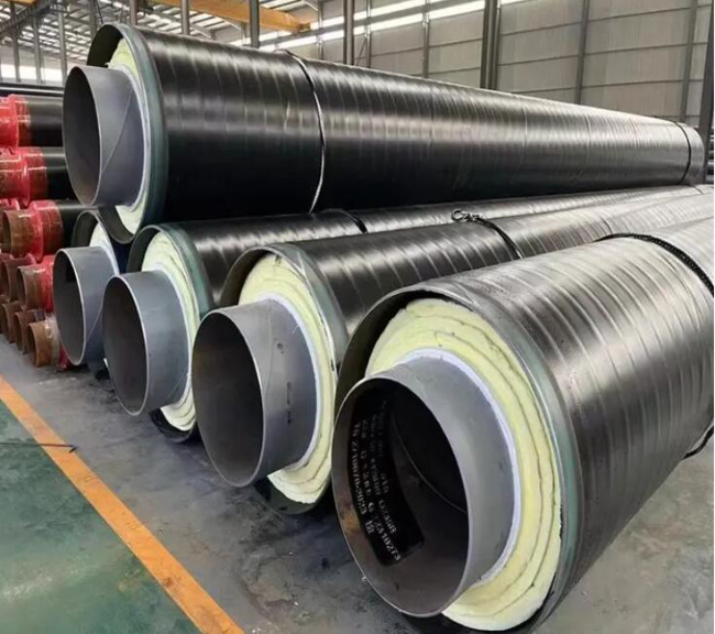 西藏钢套钢蒸汽保温管